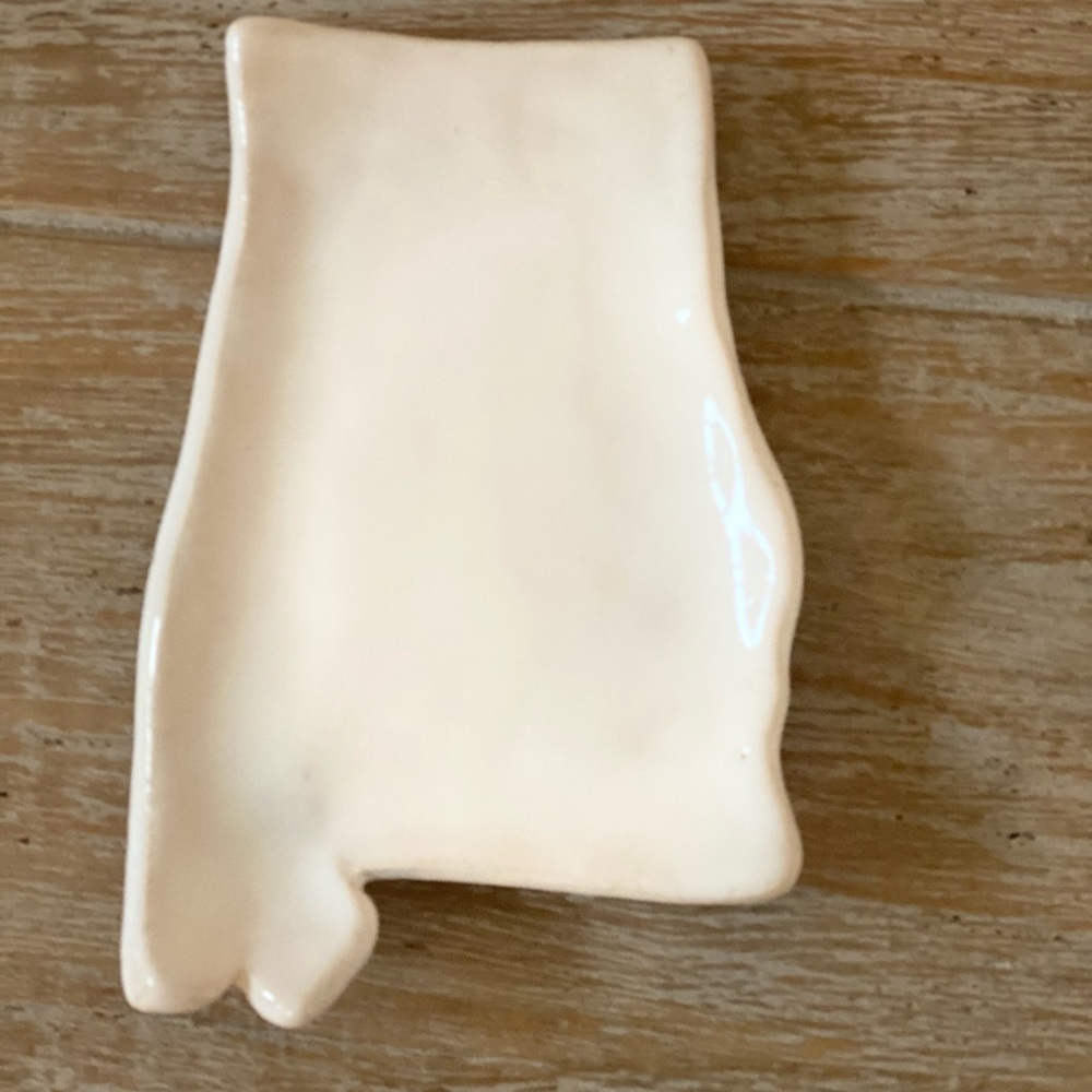 Ceramic State of Alabama Ring Dish